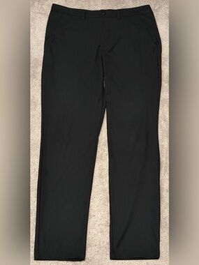 Reebok Tapered Golf Pants Men’s 32x32 Fits 34x32 Black Performance Chino Stretch